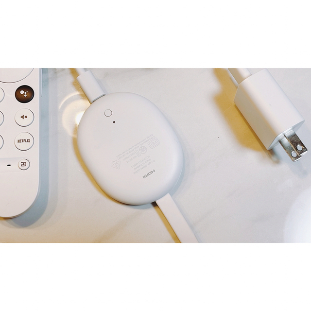 Google(グーグル)のChromecast with Google TV スマホ/家電/カメラのテレビ/映像機器(映像用ケーブル)の商品写真