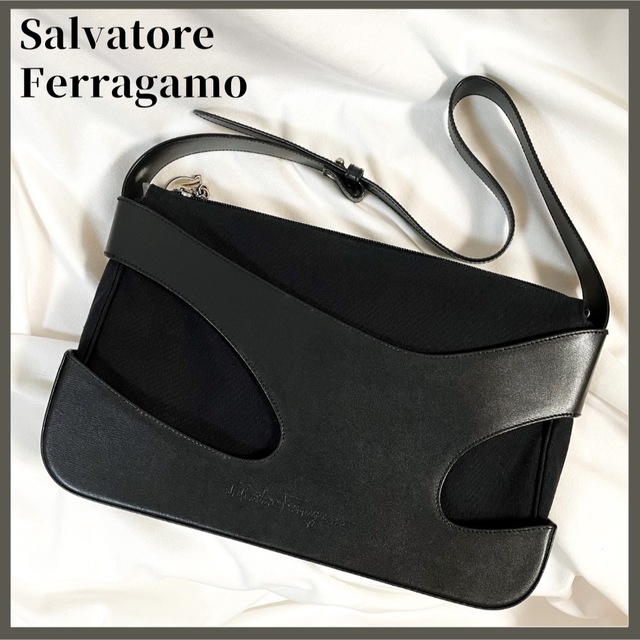 Salvatore Ferragamo フェラガモ ショルダーバッグ 取り外し可 ...