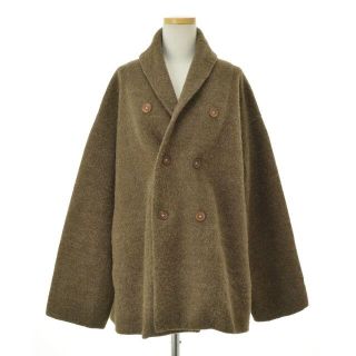 45R ツイルKNIT PEA COAT ロングコート