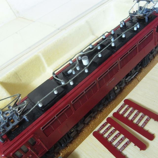 KATO「EF70 電気機関車」Nゲージ  301 エンタメ/ホビーのおもちゃ/ぬいぐるみ(鉄道模型)の商品写真