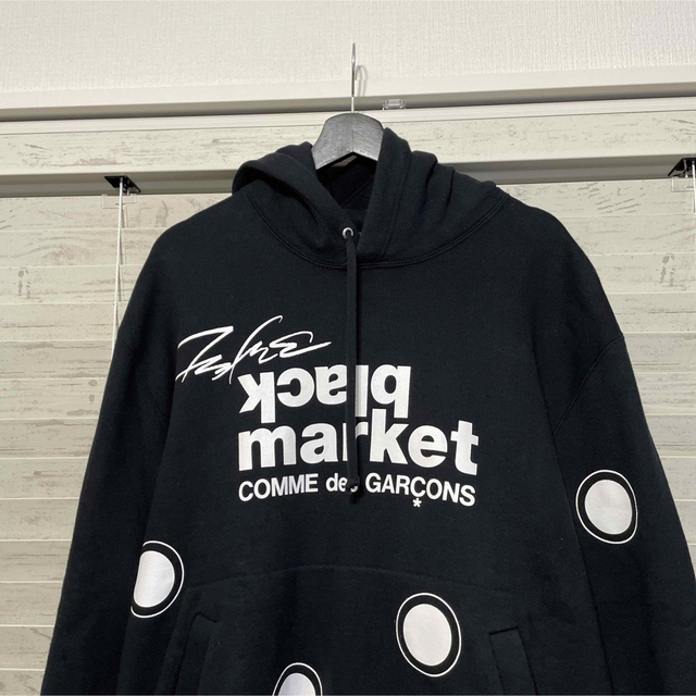 ロゴ入りCOMMEdesGARCONS  パーカー 2