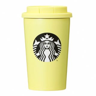 スターバックス(Starbucks)のスターバックス　スタバ　ステンレスTOGOカップタンブラーイエロー　355ml(タンブラー)