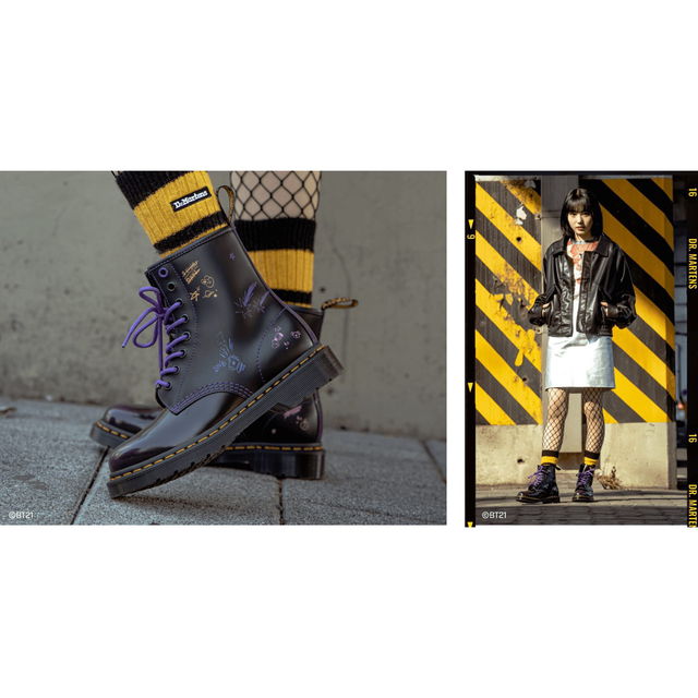 Dr.Martens - 【Dr.Martens】BT21コラボ 8ホールブーツの通販 by ぶー