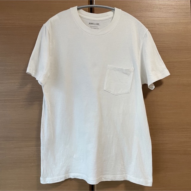 Bshop(ビショップ)のMorris&Sons 白Tシャツ 胸ポケット レディースのトップス(Tシャツ(半袖/袖なし))の商品写真