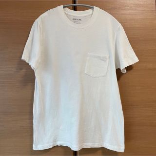 ビショップ(Bshop)のMorris&Sons 白Tシャツ 胸ポケット(Tシャツ(半袖/袖なし))