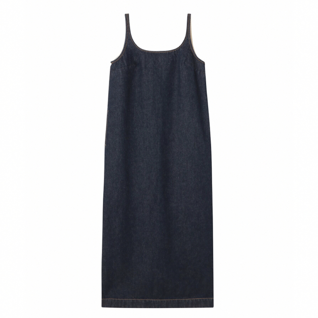 新品タグ付き☆ EDWIN×ETRETOKYO コクーンデニムワンピース 最大15%OFF