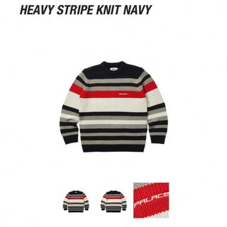 パレス(PALACE)のPalace skateboards HEAVY STRIPE KNIT パレス(ニット/セーター)