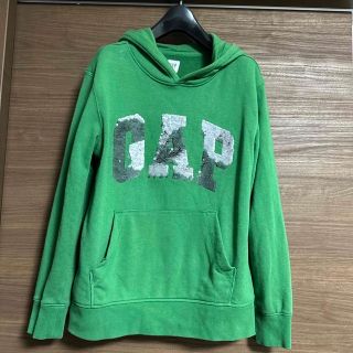 ギャップ(GAP)のGAP スパンコールパーカー(Tシャツ/カットソー)