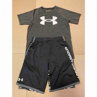 アンダーアーマー(UNDER ARMOUR)のUNDER ARMOUR Ｔシャツ　ショートパンツ　セット　160cm(パンツ/スパッツ)