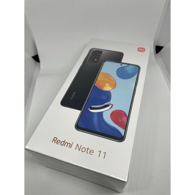 ANDROID(アンドロイド)の【未開封】Xiaomi Redmi Note 11 グラファイトグレー スマホ/家電/カメラのスマートフォン/携帯電話(スマートフォン本体)の商品写真