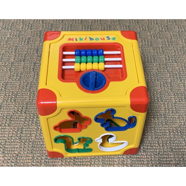 mikihouse(ミキハウス)のmikihouse ミキハウス サイコロ 型はめパズル 玩具 キッズ/ベビー/マタニティのおもちゃ(知育玩具)の商品写真
