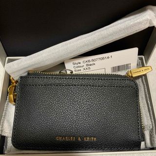 チャールズアンドキース(Charles and Keith)のCharles&Keith マルチスロット ジップアラウンドカードホルダー(パスケース/IDカードホルダー)