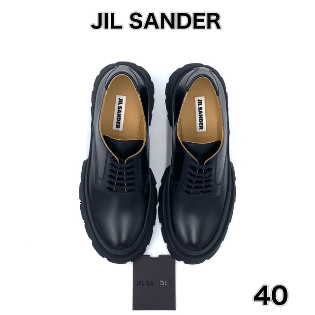 40 JIL SANDER ジルサンダー ダービーシューズ チャンキーソール 40 JIL SANDER ジルサンダー ダービーシューズ チャンキーソール