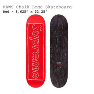 シュプリーム(Supreme)のSupreme KAWS Chalk Logo Skateboard(スケートボード)