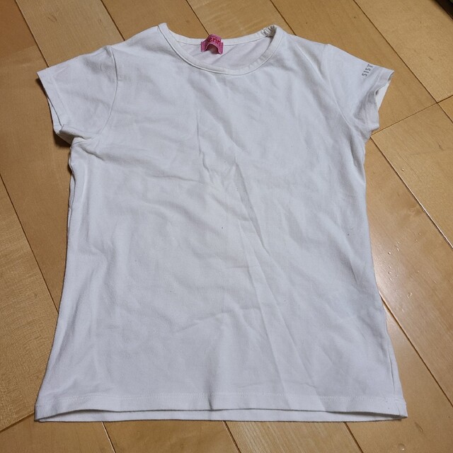 JENNI(ジェニィ)のsister jenni ◎白Tシャツ◎140 キッズ/ベビー/マタニティのキッズ服女の子用(90cm~)(Tシャツ/カットソー)の商品写真