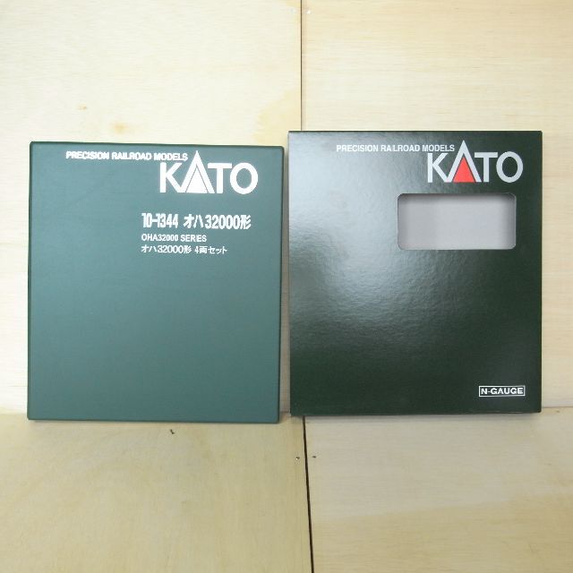 KATO「オハ32000形 ４両セット【特別企画品】」Nゲージ  10-1344 エンタメ/ホビーのおもちゃ/ぬいぐるみ(鉄道模型)の商品写真