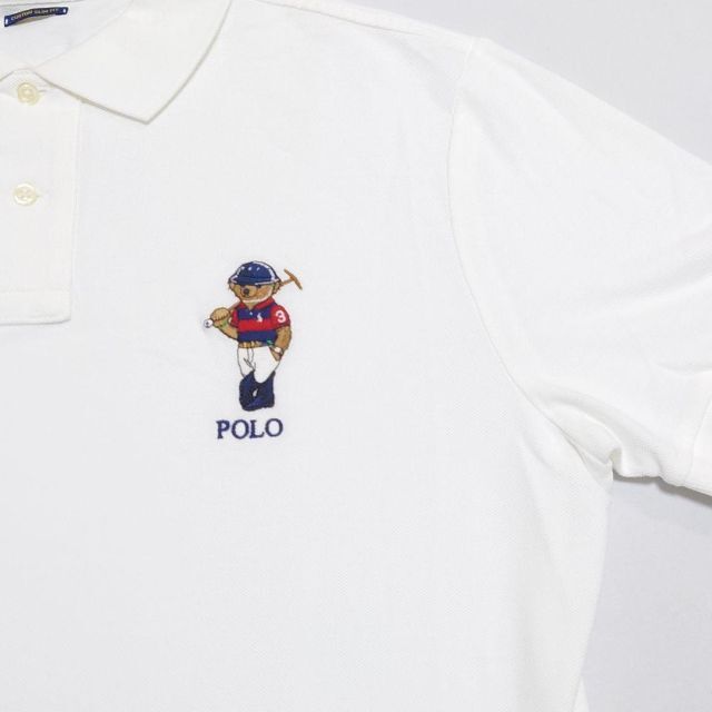 新品タグ付き】ポロラルフローレン ポロベアポロシャツ メンズM(L相当
