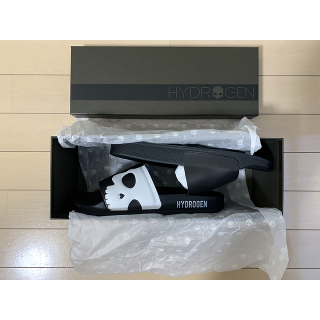 HYDROGEN - 【新品】HYDROGEN ハイドロゲン サンダル◇ブラック27㎝(42