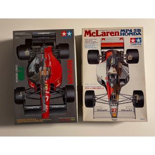 フェラーリ(Ferrari)のTAMIYA(タミヤ)F-1カープラモデル フェラーリ/マクラーレン2種セット(模型/プラモデル)