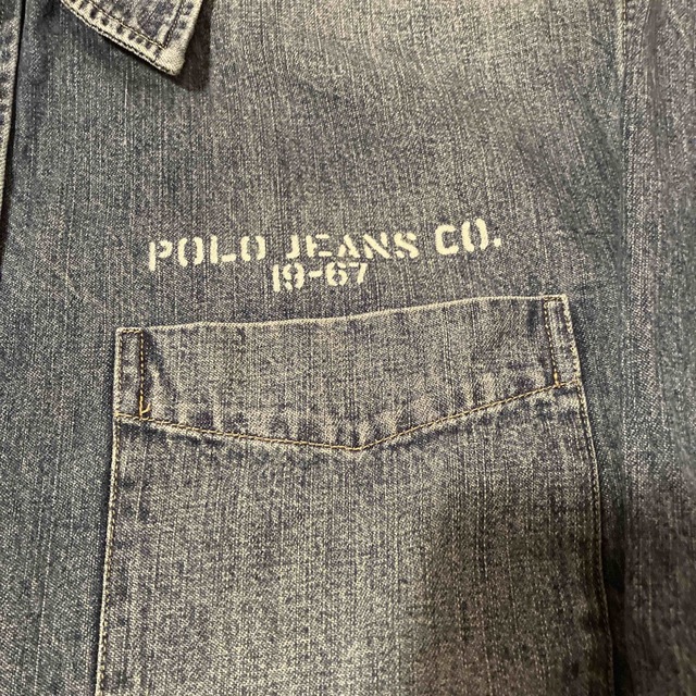 POLO JEANSラルフローレン デニムプリズナーシャツ ビンテージ old
