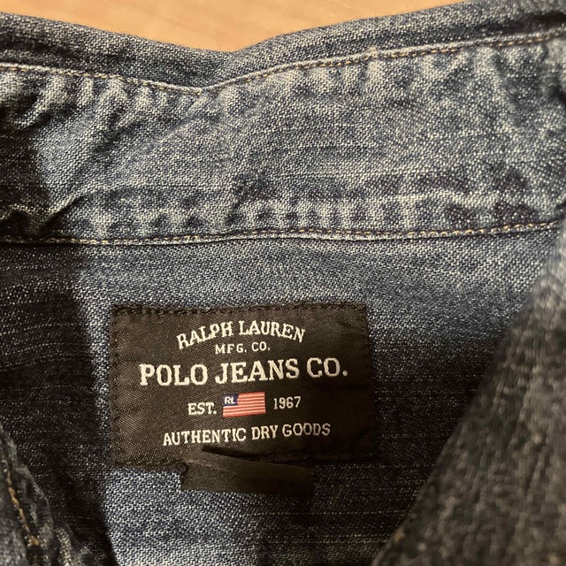 POLO JEANSラルフローレン デニムプリズナーシャツ ビンテージ old