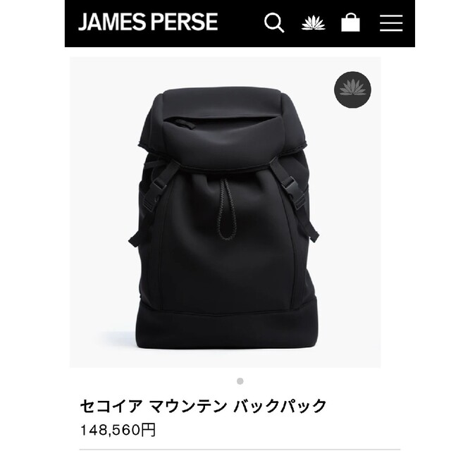 James Perse ジェームスパース リュック\r\nこの商品