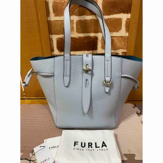 フルラ(Furla)の希少　FURLA トートバッグM 水色(トートバッグ)