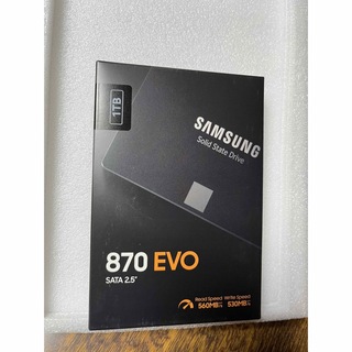 SAMSUNG - メーカー保証付　サムスン　SSD 870 EVO 1TB 国内正規品 