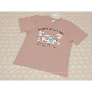 シナモロール(シナモロール)の未着用⭐シナモロール＆サンリオキャラクター 20周年記念 Tシャツ ミラー付/M(Tシャツ(半袖/袖なし))