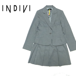 インディヴィ(INDIVI)の美品 INDIVI インディヴィ セットアップ スカートスーツ M 38サイズ(スーツ)