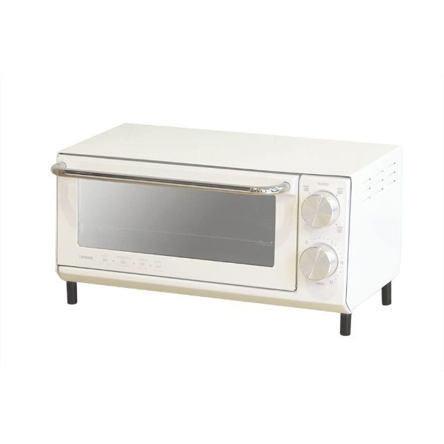 【2023最新】ツインバード トースター オーブントースター 2枚焼きハーフミラ