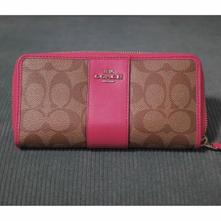 コーチ(COACH)の【美品】COACH コーチ 財布 長財布 美品 ！即日配送！(財布)