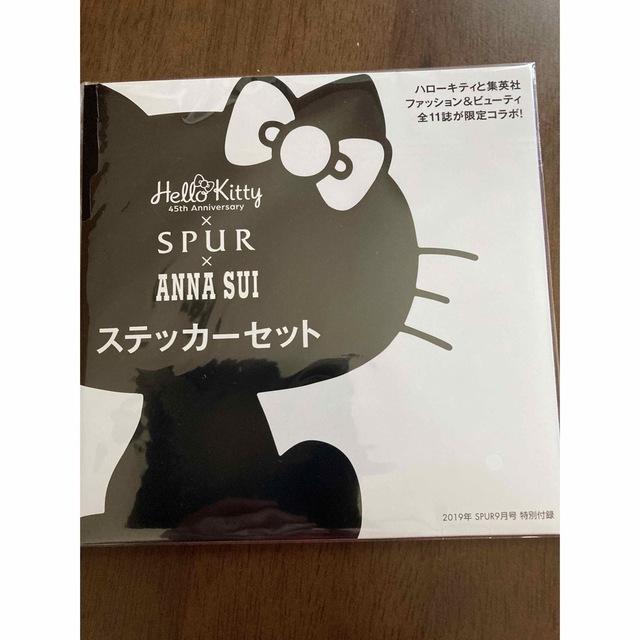 ANNA SUI(アナスイ)のANNA SUI  × HELLO KITTY  ステッカー5枚セット エンタメ/ホビーのおもちゃ/ぬいぐるみ(キャラクターグッズ)の商品写真