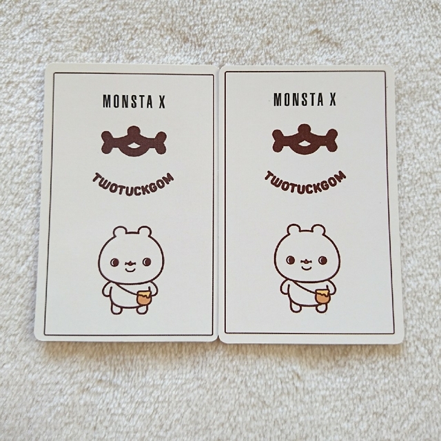 monsta x(モンスタエックス)のMONSTA X ジュホン トレカ エンタメ/ホビーのCD(K-POP/アジア)の商品写真
