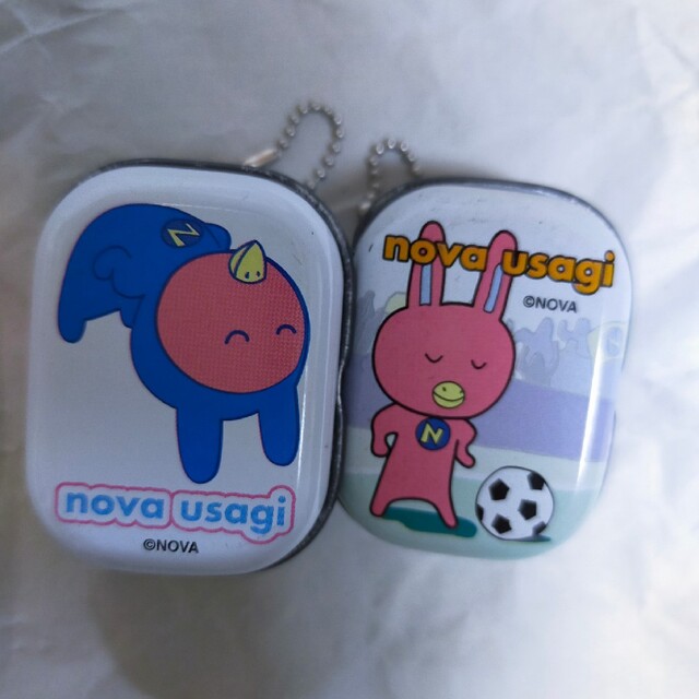 ●novaうさぎ nova usagi ノバウサギ ミニ缶ケースキーホルダー エンタメ/ホビーのアニメグッズ(その他)の商品写真