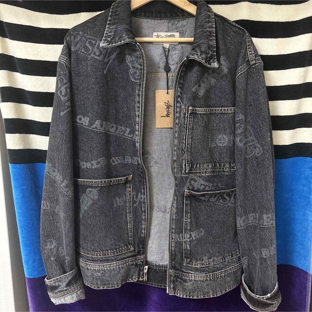 ベンチ 収納付 Stussy Worldwide Zip Work Jacket - crumiller.com