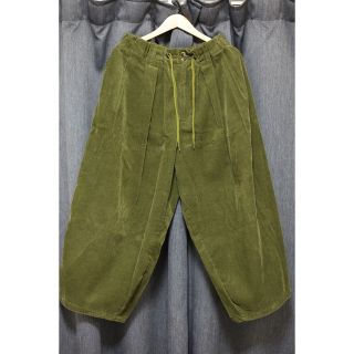 アンユーズド(UNUSED)のSillage circular pants corduroy green(その他)