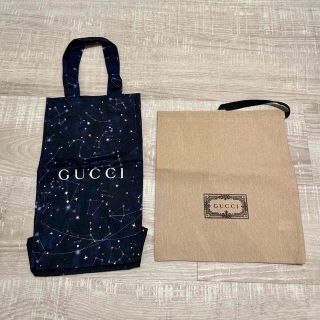 グッチ(Gucci)のGUCCI グッチ　トートバッグ　巾着ポーチ　ノベルティ①(トートバッグ)