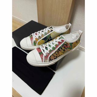 ドリスヴァンノッテン(DRIES VAN NOTEN)の新品DRIES VAN NOTEN フラワープリント ローカットスニーカー40(スニーカー)