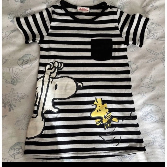 SNOOPY(スヌーピー)のトップス 110 チュニック スニーピー キッズ/ベビー/マタニティのキッズ服女の子用(90cm~)(Tシャツ/カットソー)の商品写真