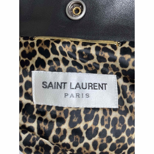 Saint Laurent(サンローラン)のSaint Laurent  サンローラン レザー ライダースジャケット メンズのジャケット/アウター(ライダースジャケット)の商品写真
