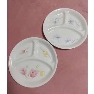 コレール(CORELLE)のコレールランチプレート２枚(食器)