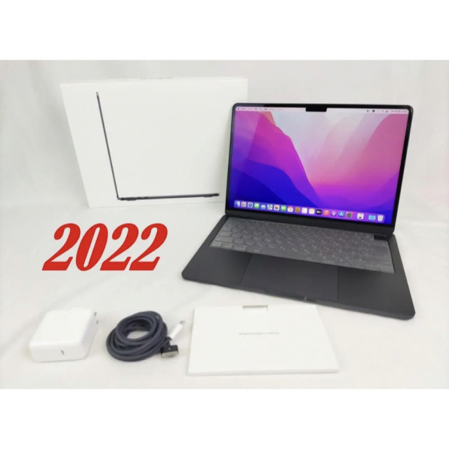 【美品✨】Apple MacBook Air ミッドナイト M2 2022