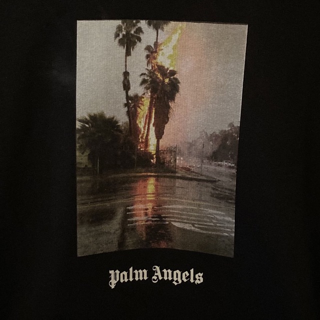 パームエンジェルス(Palm Angels)　フーディー パーカー L