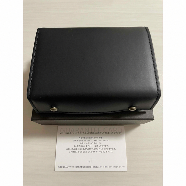 新品!m+ エムピウ ミッレフォッリエ Ⅱ P25 ブラック | www.jarussi