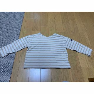 チャオパニック(Ciaopanic)のチャオパニック　ベージュ　ボーダー　カットソー　140cm 130cm(Tシャツ/カットソー)