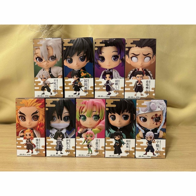 2023?新作 善逸 鬼滅の刃 Qposket petit 柱9体セット フィギュア 2023?新作 善逸 鬼滅の刃 Qposket petit 柱9体セット フィギュア