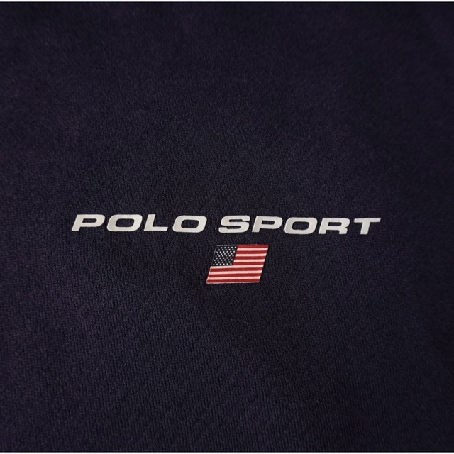 Ralph Lauren(ラルフローレン)のPOLO SPORT ポロスポーツ ハイネック スウェット XL 茄子紺 メンズのトップス(スウェット)の商品写真