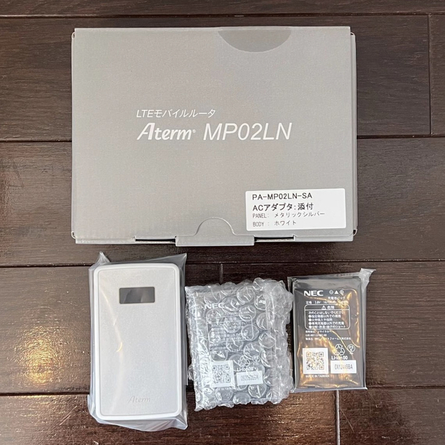 【新品】NEC Aterm MP02LN LTE モバイルルーター 【未使用】