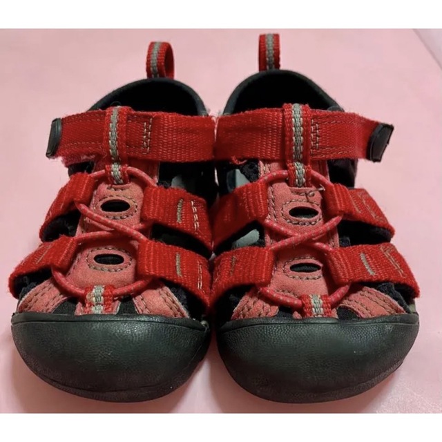 キッズサンダル 13.5cm ミキハウスとkeen 水陸両用 - サンダル